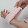 Pink Facial Washing Wristbands (2-Pack) - Anti-Drip Sleeve & Wrist Guards Elasticated Sleeve Cuff 7ea