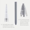 KAPASKI Gel Pens, 5 Pcs 0.5mm Japanese Black Ink Pens