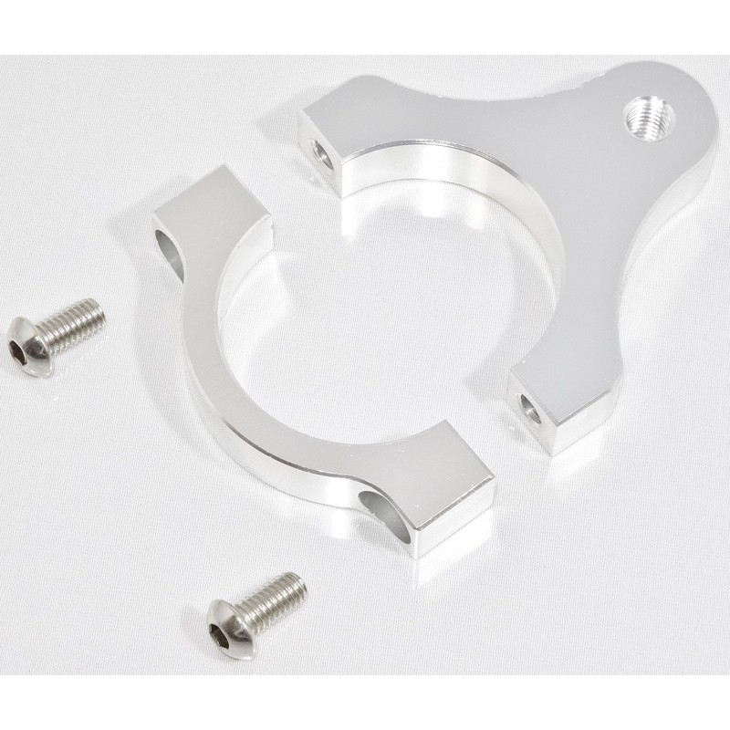 CMY Select Steering Damper Bracket Bike Steedan Kit (1.4 inches