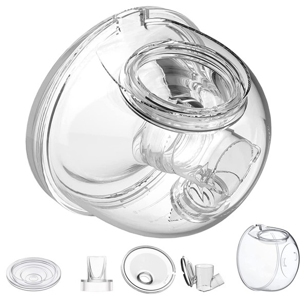 Wearable Breast Pump Accessories Milk Collector Cup,Compatible with Momcozy/TSRETE S9/S10/S12