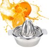 Stainless Steel Mini Portable Manual Press Juicer Lemon Juice Orange