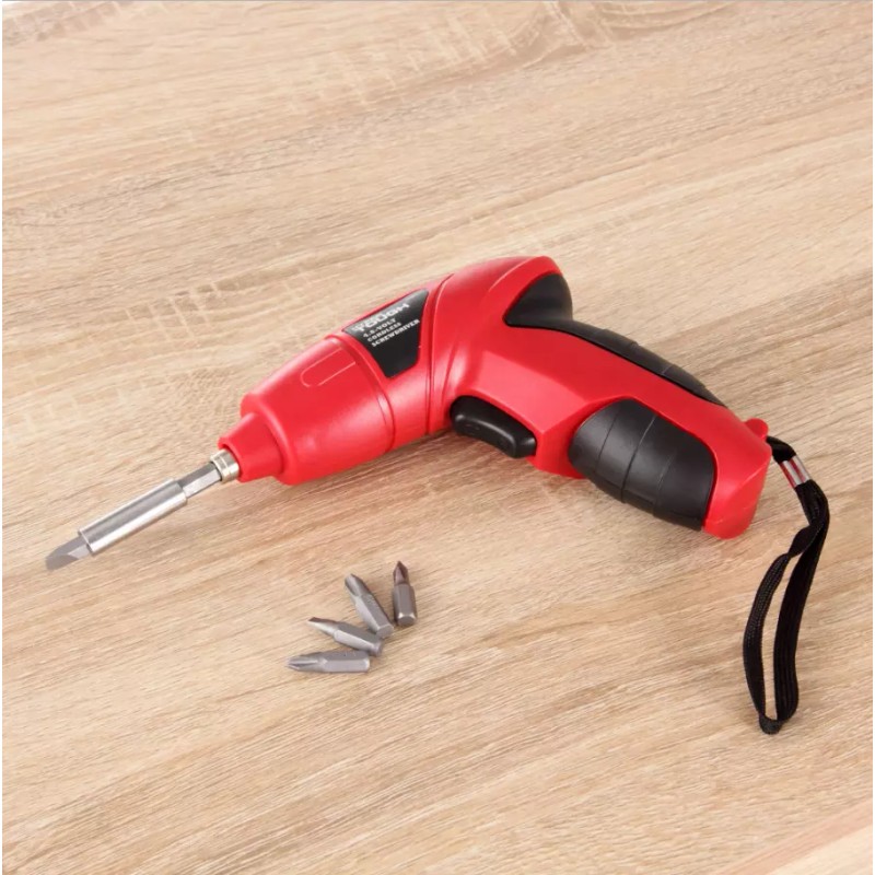 HYPER Tough Power Rechargeable 4.8V Cordless Electric Screwdriver with Charger