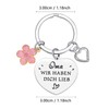 DIVSIC Christmas Gift Grandma Keyring Grandma Mother's Day Gifts