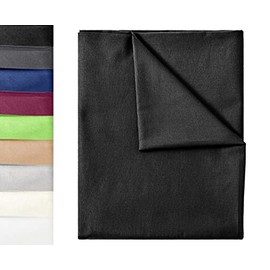 Green Mark Textilien Classic Bed Sheet/Fitted Sheet, Canvas Cloth Towel 100% Cotton without Elastic Band in Many Sizes and Colours