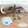 Scsuupoee Interactive Cat Toy, Electric Cat Toys for Moving Concealed