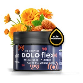 Doloflex Gel Muscular 250 G Con Árnica, Caléndula, Capsicum Y Aceite De Almendras Alivio Rápido Y Natural Para Dolores Musculares Y Articulares Fórmula Refrescante Con Efecto Relajante BPN PRO