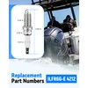 ILFR6G-E 4212 Iridium Spark Plugs Fit for Mercury Verado L6