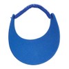 Otto Caps Fabric Foam Sun String Visor, Royal