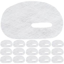 Mascarilla para Ojos Desechable 50 Hojas de Tela No Tejida Color Blanco, Uso en Casa y Cuidado Ocular, Ajuste Cómodo y Limpieza Fácil
