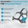 YBWM Replacement Wisp Headgear and Fabric Frame Compatible with Wisp
