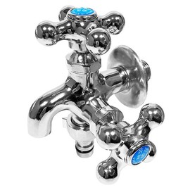Connecting hose, two-way faucet, faucet couple tap, water fixture, washing machine water, two-way multi-purpose, veranda, watering / 연결호스 두갈래수도꼭지 수도꼭지 커플꼭지 수전 세탁기 수도 양갈래 멀티 베란다 물주기
