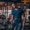 Faja Pesas Crossfit Gym Faja Cinturon Trabajo Faja De Piel