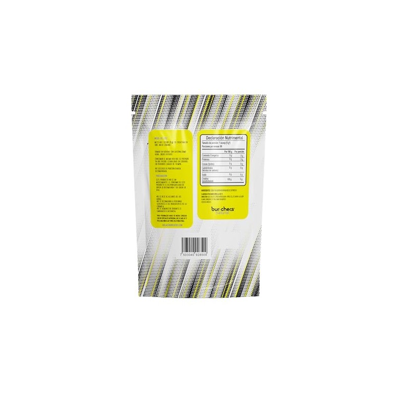 Creatina Monohidratada, Alta Pureza, Sin Sabor, 450g, 90 Porciones