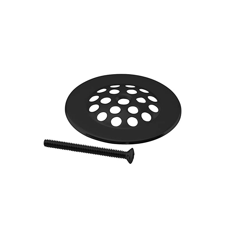 Westbrass Gerber Style Bee-HiveTub Strainer Grid with Screw, Matte Black,