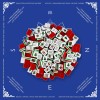 Christmas American Mahjong Set 160PCS 32mm Acrylic Red Back Tiles