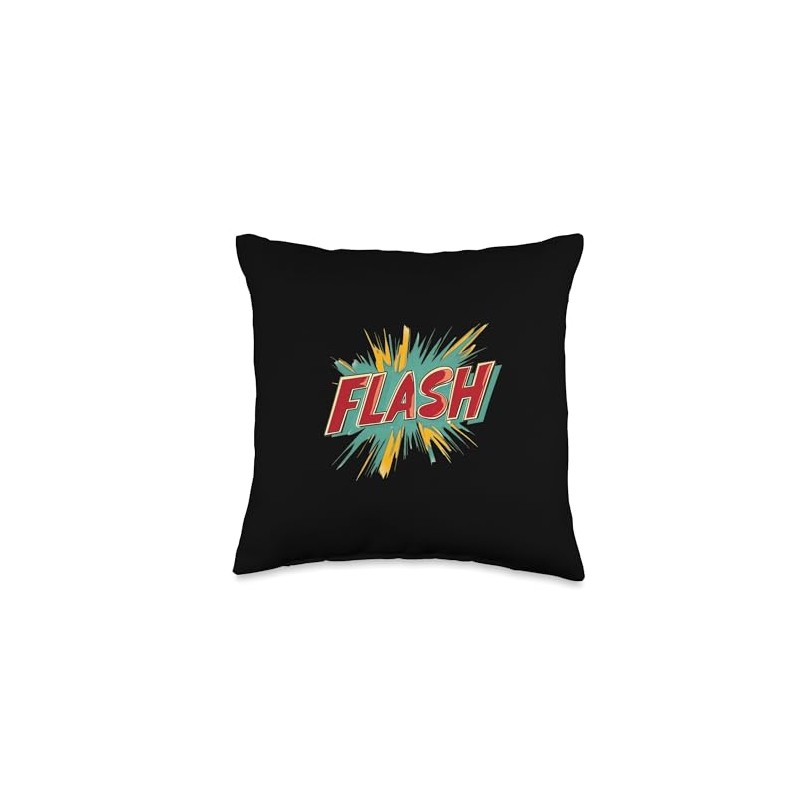 Brighten Up Your Style with a Flash Statement Throw Pillow