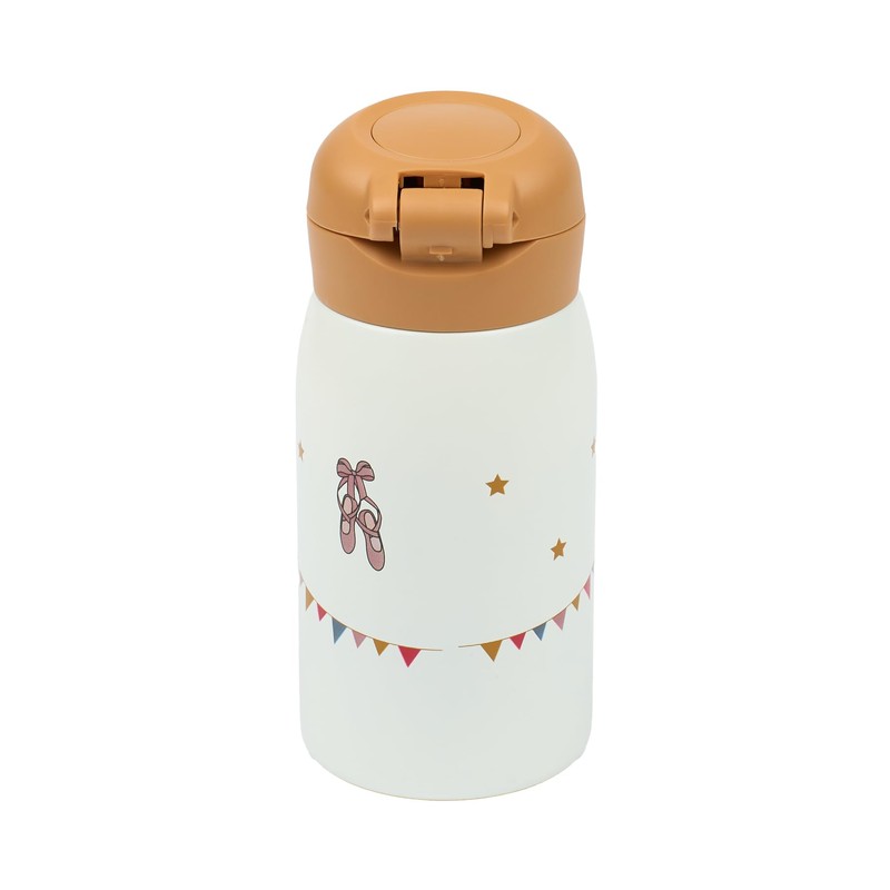 Fabelab Children's Drinking Bottle, 320 ml, Children's Drinking Bottles, Ballerina,