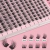 Mayhug Eyelash Clusters, 168 Pieces Cluster Lashes, Natural Look, Wispy