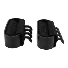 1 Pair/set 4 Tooth Spikes Crampon Hooks Wristband Durable Outdoor Climbing Hand Claw