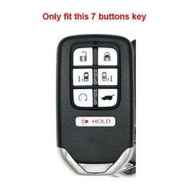 Silicone Remote Smart Key Fob Cover Protector Case for Honda Odyssey elite Ex 7 buttons 2025 2024 2023 2022 2021 2020 2019 2018