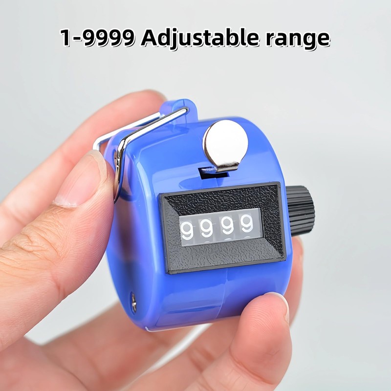 4-Digit Clicker Counter,Handheld Counter Hand Mechanical Counters Clickers,Golf Counter Clicker,People