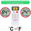 Air Conditioner Replacement Remote Control for AUX YKR-H/102E YKR-H/002E YKR-H/006E