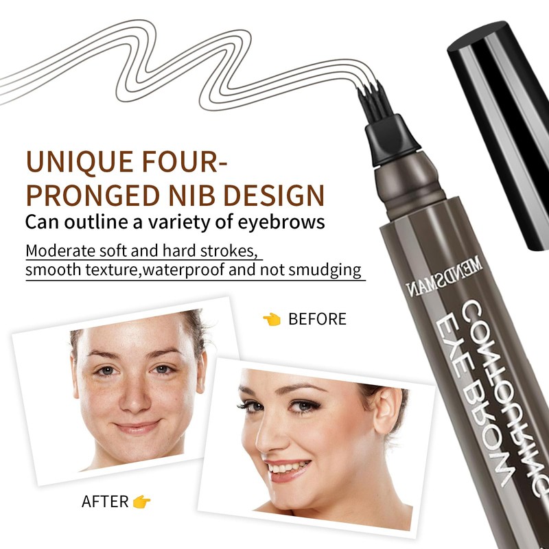 Eyebrow Pen Liquid Eyebrow Pencil - Professional Microblade Eyebrow Pen