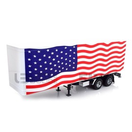 Road Kings 1/18 - Truck Trailer Stars and Stripes