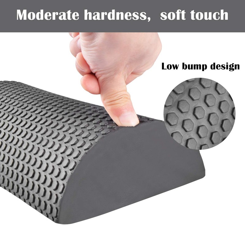 Yoassi Semicircular Fascia Roller Standard Massage Roller Calves / Balance