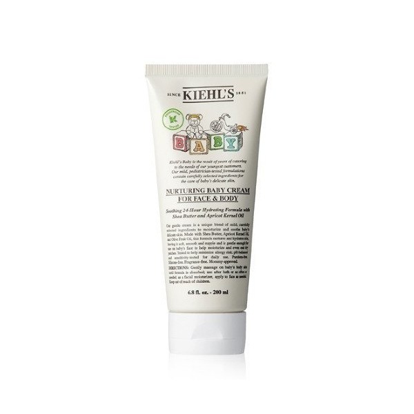 Kiehls Mom & Baby Moisturizing Cream Nurturing Baby Cream for Face & Body 6.8 fl.oz / 200ml
