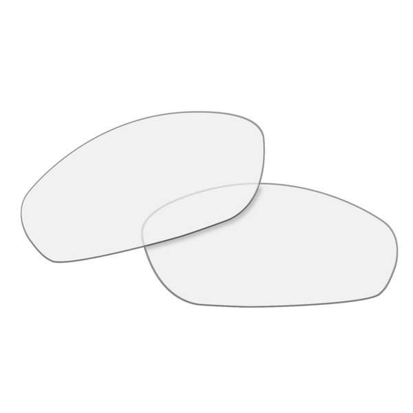 OOWLIT Replacement Sunglass Lenses for Oakley Whisker OO4141 HD Clear
