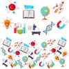 Outus 45 Pieces Science Bulletin Board Decorations for Classroom Cut
