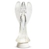 RAZ Imports 13" Lighted Angel with Swirling Glitter, Clear