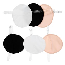 Ipetboom 3 Pairs Armpit Sweat Pads for Women Workout Clothes Women Washable Underarm Pads