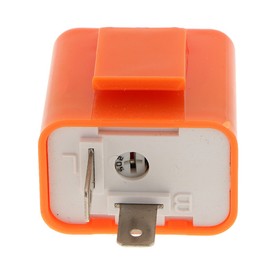 KOZEEY 【ノーブランド 品】フラッシャーリレー 12V 2ピン オートバイ用 LED ターン シグナル ランプ 継電器