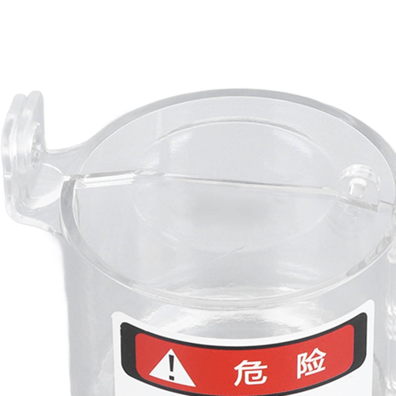 Push Button Switch Guard Case Transparent Impact Resistant Emergency Stop