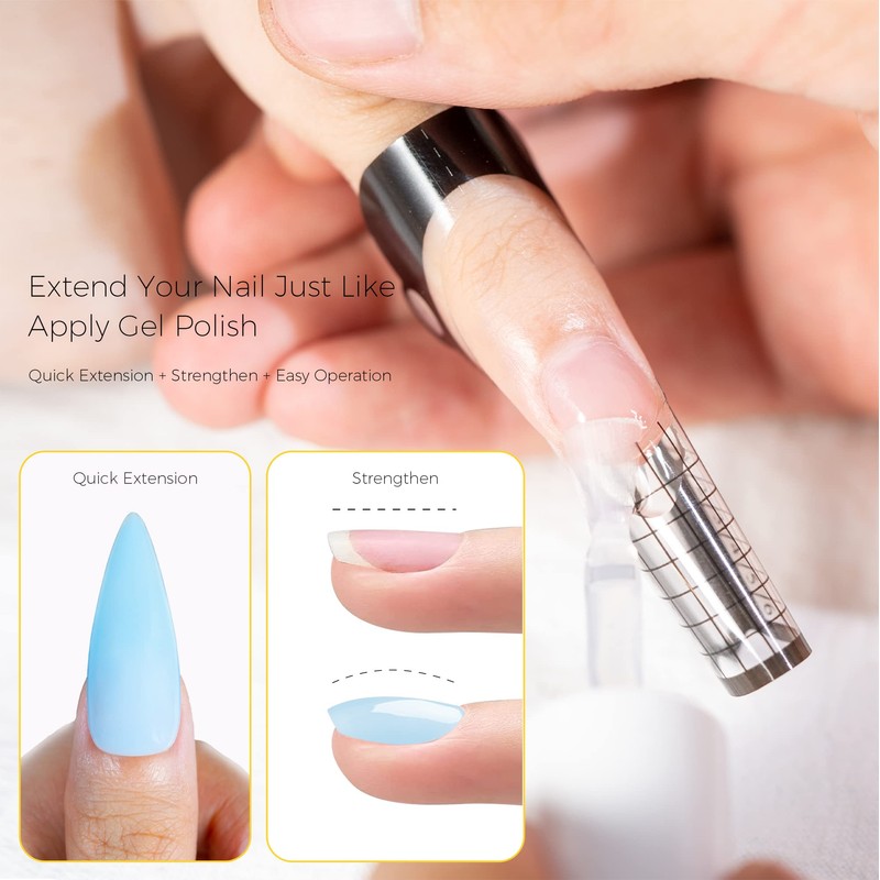 BURANO 5-in-1 Builder Nail Gel, 15 ml Builder Gel for