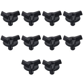 10 Pcs Motorcycle Helmet Screws, Black Motorcycle Helmet Visor Screws Replacement Helmet Accessories Parts for Motorcycle Helmet