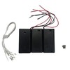 Kisoy DIY House Accessory for Dollhouse Miniature-3 PCS AA Battery