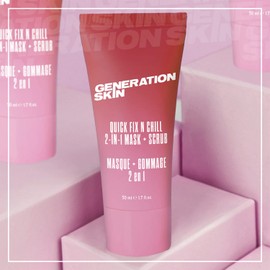 Generation Skin Quick Fix N Chill Face Mask + Scrub | With Kaolin Clay | Facial Scrub