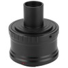 Metal Adapter 23.2mm T Mount Microscope Eyepiece for Canon EOSM