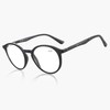 BLUEMOKY Reading Glasses for Men and Women: Blue Light Round