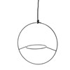 5pcs Hanging Planter Holder Rust Proof Decorative Metal Hanging Flower