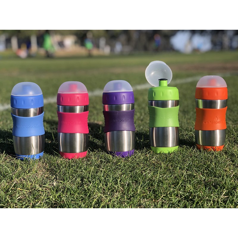 Kid Basix Safe Sporter, Lunch & Sport Stainless Steel Water