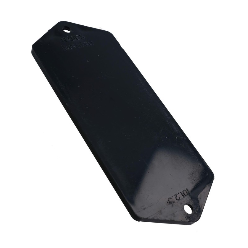 Clear Large Rectangle Front White Reflector Pack of 10 Trailer