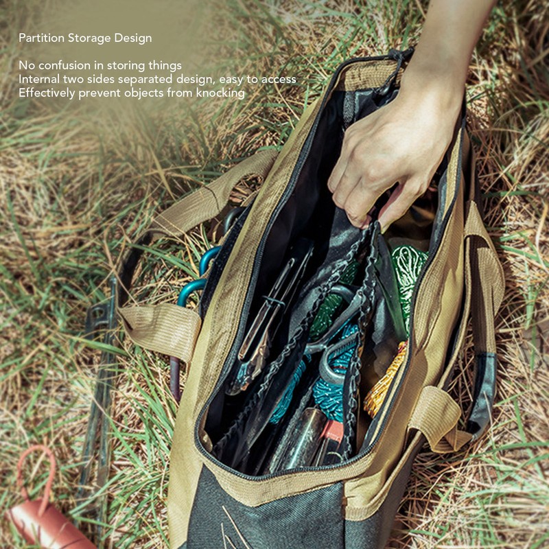 Outdoor Tool Bag Large Capacity Waterproof Oxford Cloth Portable Tent