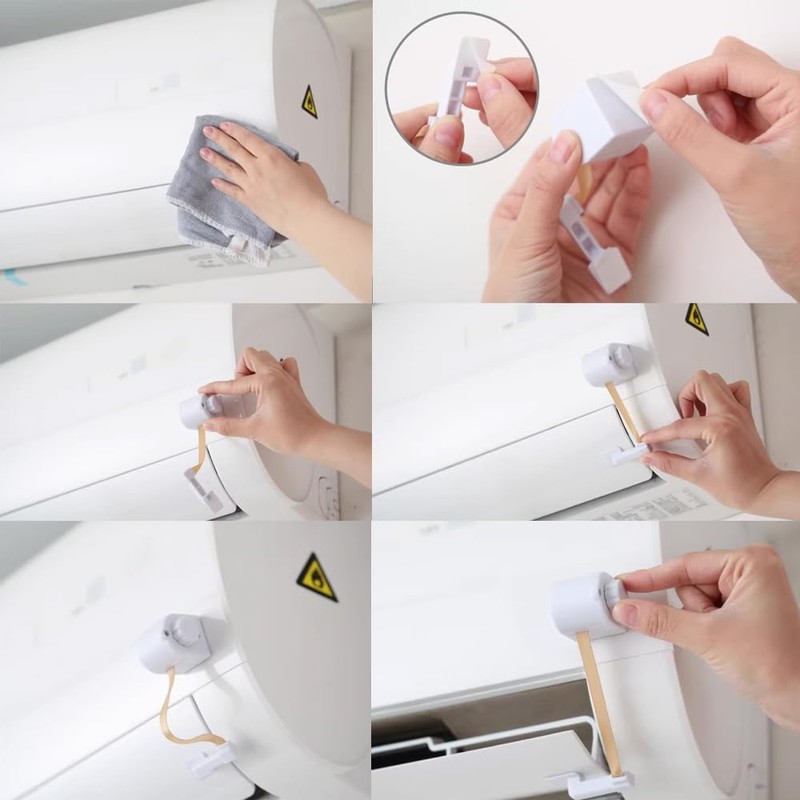 NentMent Mini Split Air Conditioner Deflector Wall AC Unit Blower