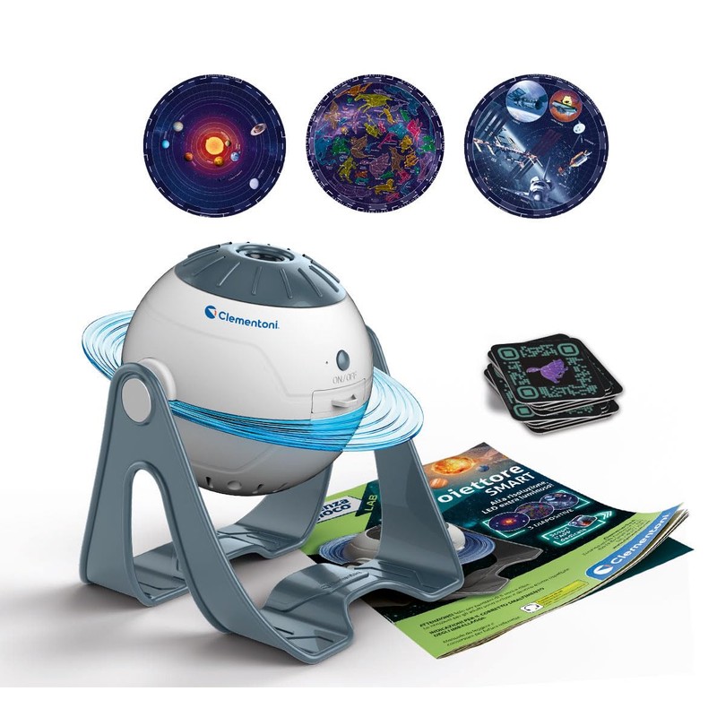 Clementoni - Science Lab-Star Projector, Super Science Game for Children