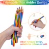 Ailvor Ailvor Regenbogen Buntstifte,12 Stück Buntstifte Kinder,Dreikant Farbstifte Set für