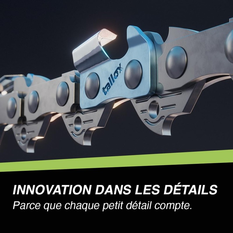 '3 Tallox Saw Chains 3/8 Inch 1.3 mm 62 TG